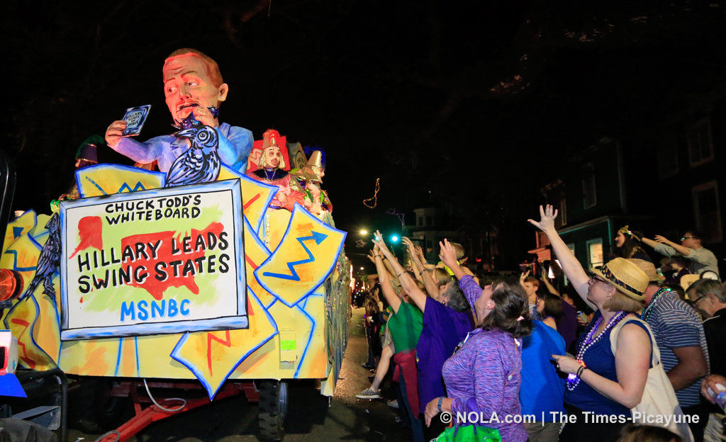 Krewe d'Etat rolls in New Orleans: See Mardi Gras parade photos